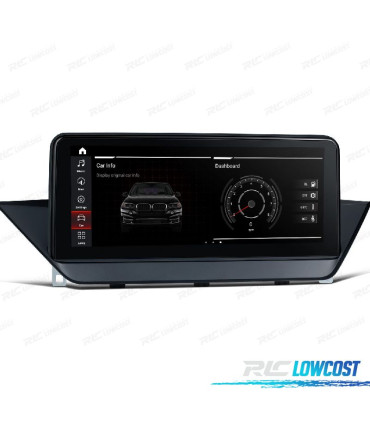 AUTORADIO GPS ANDROID 10 POUR BMW X1 E84 09-15 C