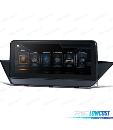 AUTORADIO GPS ANDROID 10 POUR BMW X1 E84 09-15 C