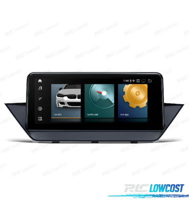 AUTORADIO GPS ANDROID 10 POUR BMW X1 E84 09-15 D