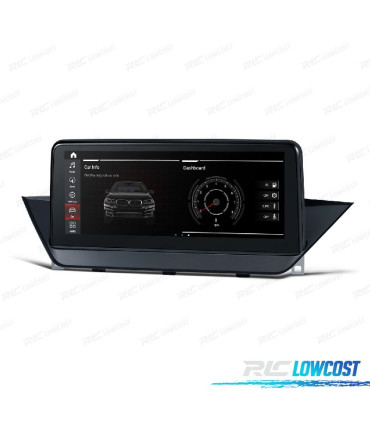 AUTORADIO GPS ANDROID 10 POUR BMW X1 E84 09-15 D