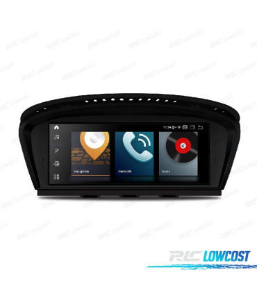 AUTORADIO GPS ANDROID 12 POUR BMW E90 E91 E92 E93 05-08 E60 E61 E63 E64 05-08 CCC