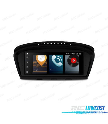 AUTORADIO GPS ANDROID 10 POUR BMW E90 E91 E92 E93 09-12 E60 E61 E63 E64 09-12