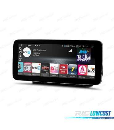 AUTORADIO ANDROID 13 POUR MERCEDES C W205 15-18 GLC X253 16-18 VITO W447 16-18