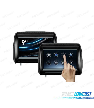 APPUIE-TÊTE MULTIMÉDIA DVD 9 POUCES