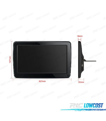 ÉCRAN APPUI-TÊTE MULTIMEDIA IPS HD DE 11.6 "