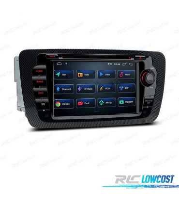 AUTORADIO GPS LCD TACTILE 7" POUR SEAT IBIZA 6J MK4 ANDROID 11 Y CARPLAY