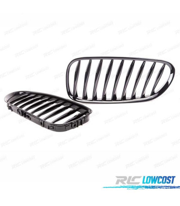 CALANDRES BMW Z4 E85 ROADSTER COUPE 03-09 NOIR BRILLANT