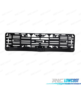 SUPPORT DE PLAQUE D'IMMATRICULATION PDC + CAMERA DE STATIONNEMENT AVEC LEDS