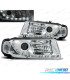 PHARES SKODA OCTAVIA 01-04 DAYLIGHT LED FOND CHROMÉ
