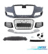 PARE CHOCS FRONTAL AUDI A5 8T 12-16 LOOK RS5 PDC + LIP SPOILER FRONTAL