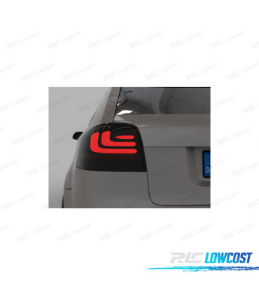 FEUX ARRIÈRE AUDI A3 8P 03-09 CARDNA FULL LED NOIR FUMÉ