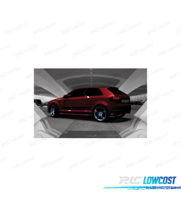 FEUX ARRIÈRE POUR AUDI A3 8P 03-09 CARDNA FULL LED NOIR FUMÉ