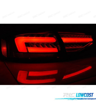FEUX ARRIÈRE AUDI A4 B8 12-15 BERLINE LED DYNAMIQUE ROUGE