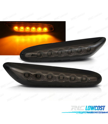 CLIGNOTANTS LATÉRAUX POUR BMW E46 01-05 LED FUMÉ