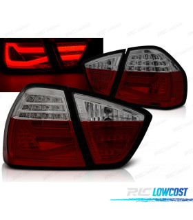 FEUX ARRIÈRE BMW E90 LIMOUSINE 05-08 LED ROUGE FUMÉ