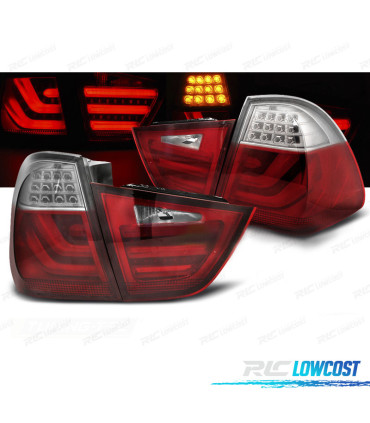 FEUX ARRIÈRE BMW E91 TOURING LCI 08-12 LED ROUGE 