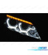 PHARES BMW Z4 E89 09-13 YEUX ANGEL LED DYNAMIQUES CHROMÉS XÉNON