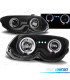 PHARES CHRYSLER 300M 99-04 ANGEL EYES LED NOIR