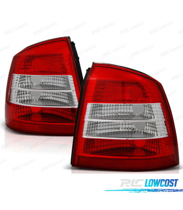 FEUX ARRIÈRE POUR OPEL ASTRA G 3P 5P 97-04 ROUGE