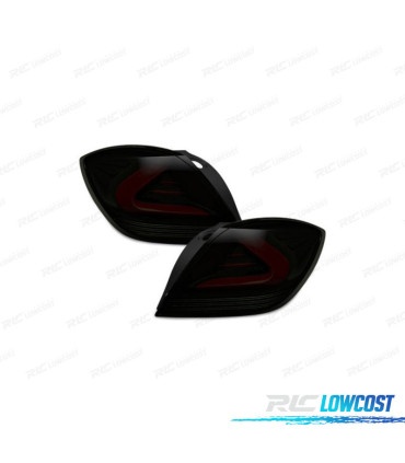 FEUX ARRIÈRE OPEL ASTRA GTC 05-10 3P FULL LED NOIR FUMÉ