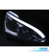 PHARES PEUGEOT 208 12-15 TUBE LIGHT LED CHROMÉ