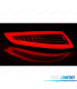 FEUX ARRIÈRE POUR PORSCHE 911 997 04-09 LED BAR DYNAMIQUE ROUGE FUMÉ
