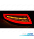 FEUX ARRIÈRE POUR PORSCHE 911 997 04-09 LED BAR DYNAMIQUE ROUGE FUMÉ