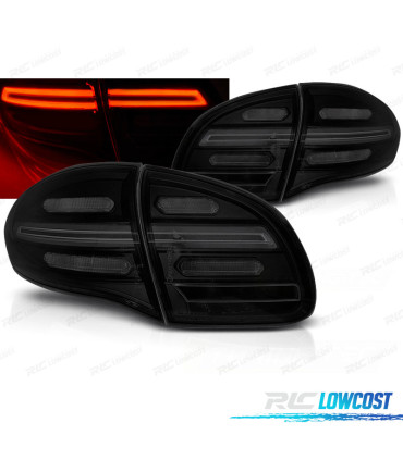 FEUX ARRIÈRE PORSCHE CAYENNE 10-15 FULL LED BAR NOIR