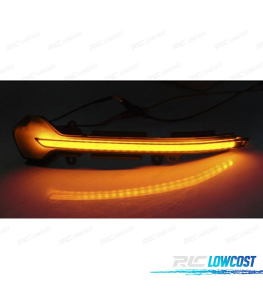 CLIGNOTANTS LATÉRAUX POUR SEAT IBIZA ARONA LEON III  LED DYNAMIQUE-  FUMÉ