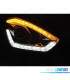 PHARES SUZUKI SWIFT 17- TUBE LIGHT DRL DYNAMIQUE CHROMÉ