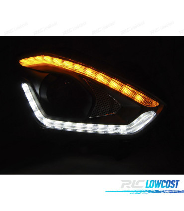 PHARES SUZUKI SWIFT 17- TUBE LIGHT DRL DYNAMIQUES NOIR