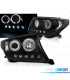 PHARES TOYOTA LAND CRUISER FJ200 07-12 ANGEL EYES NOIR