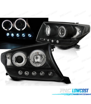 PHARES TOYOTA LAND CRUISER FJ200 07-12 ANGEL EYES NOIR