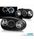 PHARES VOLKSWAGEN VW GOLF 4 97-03 ANGEL EYES NOIRS