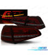 FEUX ARRIÈRE VOLKSWAGEN VW GOLF 7 12-17 DYNAMIQUES LOOK GTI ROUGE FUMÉ