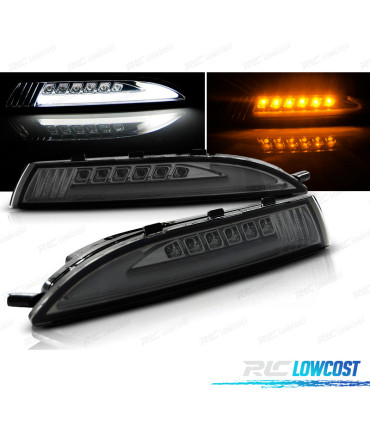 CLIGNOTANTS POUR VOLKSWAGEN VW SCIROCCO III 08-14 DAYLIGHT LED + CLIGNOTANT FUMÉ