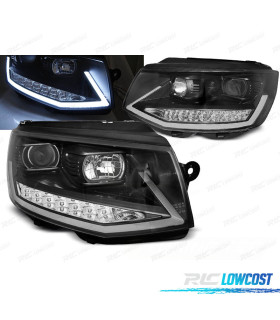 PHARES VOLKSWAGEN VW T6 15-19 TUBE LIGHT LED DRL CLIGNOTANT LED DYNAMIQUE