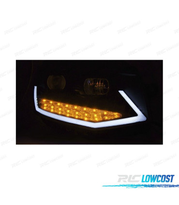 PHARES VOLKSWAGEN VW T6 15-19 TUBE LIGHT LED DRL CLIGNOTANT LED DYNAMIQUE