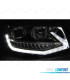 PHARES VOLKSWAGEN VW T6 15-19 TRU DRL AVEC CLIGNOTANTS À LED DYNAMIQUES CRISTAL