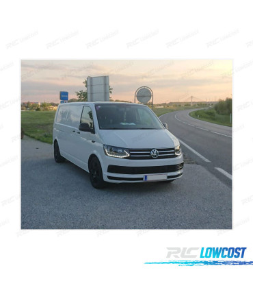PHARES VOLKSWAGEN VW T6 15-19 DRL + CLIGNOTANTS LED DYNAMIQUES NOIR