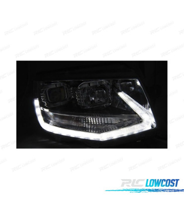 PHARES VOLKSWAGEN VW T6 15-19 DRL TRU CHROMÉS