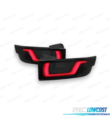 FEUX ARRIÈRE RANGE ROVER EVOQUE CLIGNOTANTS LED DYNAMIQUES FUMÉ