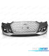 PARE-CHOCS AVANT AUDI A4 B9 15-19 LOOK RS4 ARGENTÉ NOIR PDC