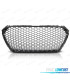 CALANDRE AUDI A4 B9 15-19 LOOK RS NOIR MAT