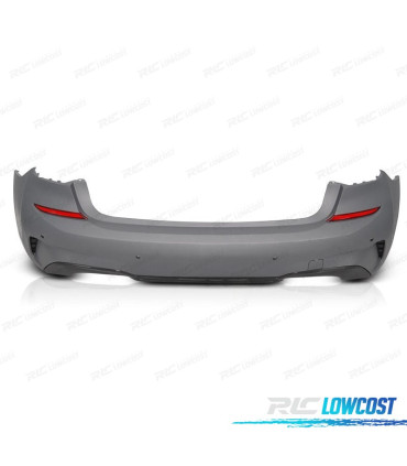 PARE CHOCS ARRIÈRE BMW G20 19-22 LOOK M PERFORMANCE NOIR MAT PDC