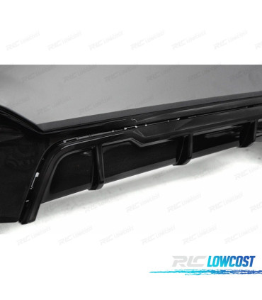 PARE CHOCS ARRIÈRE BMW G20 19-22 LOOK M PERFORMANCE NOIR MAT PDC