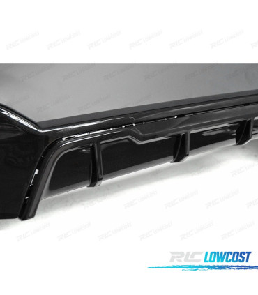 PARE-CHOCS ARRIÈRE BMW G20 19-22 LOOK PERFORMANCE NOIR BRILLANT PDC