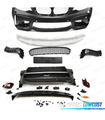 PARE-CHOCS AVANT BMW F22 F23 LOOK M2C PDC SRA
