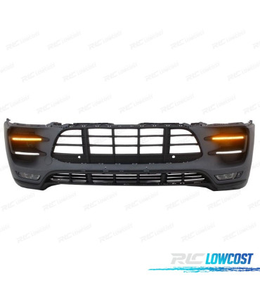 PARE CHOCS FRONTAL PORSCHE MACAN 14-17 LOOK TURBO