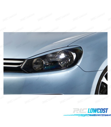 PAUPIÈRES DE PHARES POUR VOLKSWAGEN VW GOLF 6 08-12